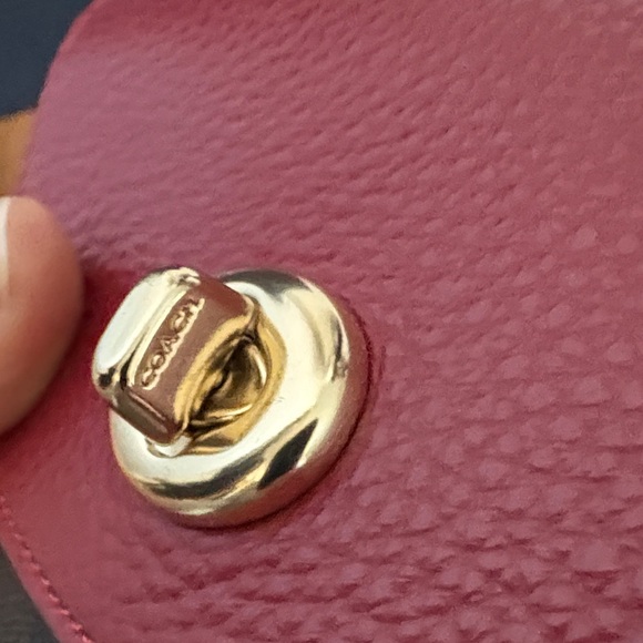 Coach Red and Brown Signature Crossbody Bag/Backpack - Picture 11 of 14